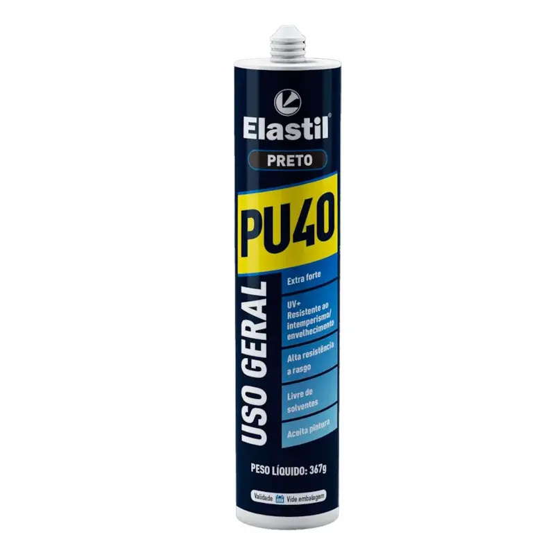 PU40 PRETO 367g USO GERAL ELASTIL