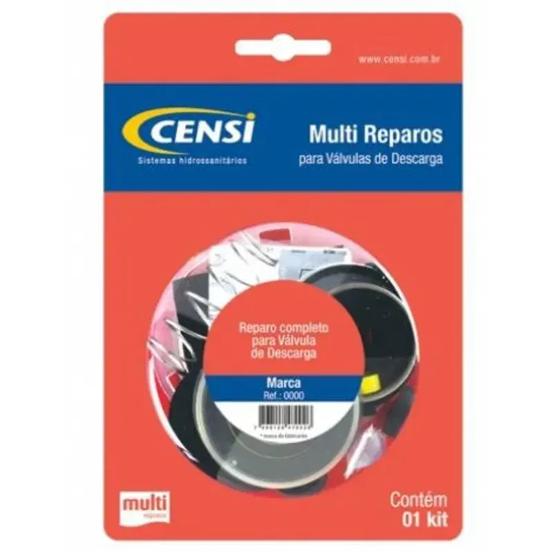 Reparo Completo para Válvula de Descarga Padrão Tinco