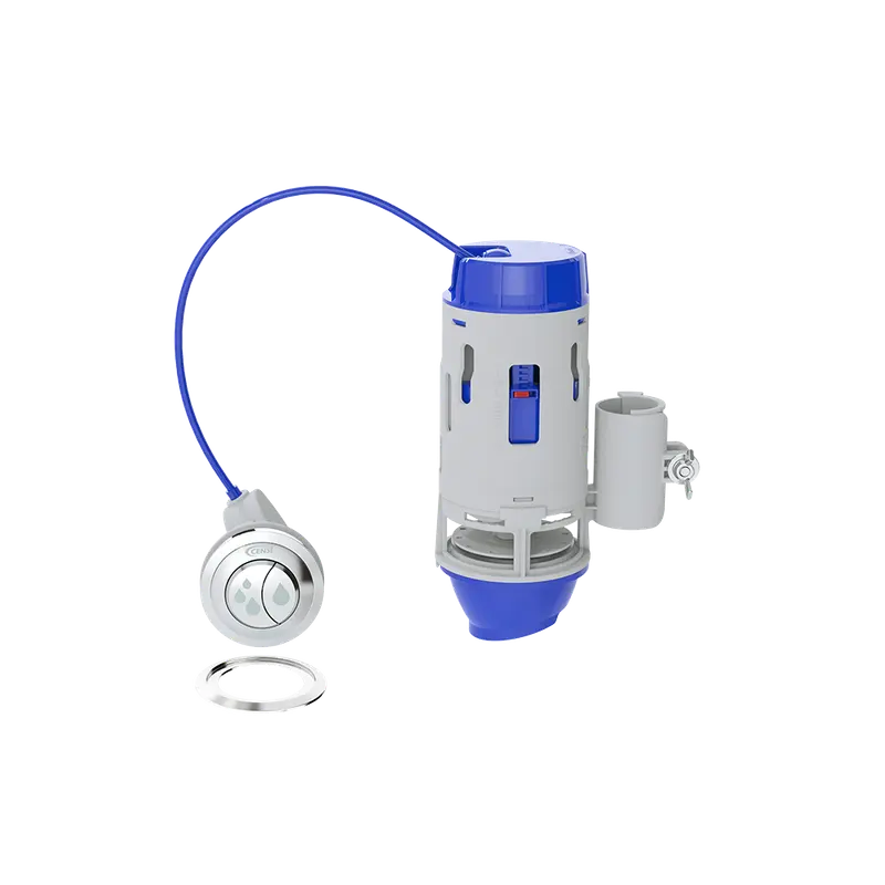 Mecanismo de Saída Dual Flush Universal Conversor para Caixa Acoplada Censi