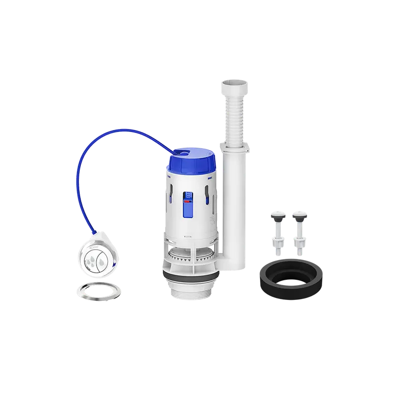 Mecanismo de Saída Dual Flush 3 em 1 Universal para Caixa Acoplada 9555 Censi