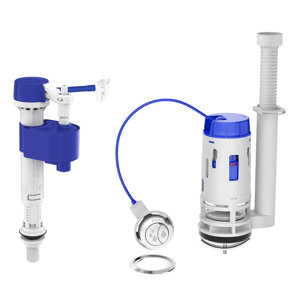 Kit Mecanismo Dual Flush para Caixa Acoplada Monobloco Censi