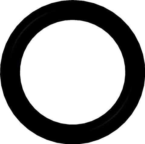 Anel O'Ring de Vedação Borracha 13,9mm x 2,6mm