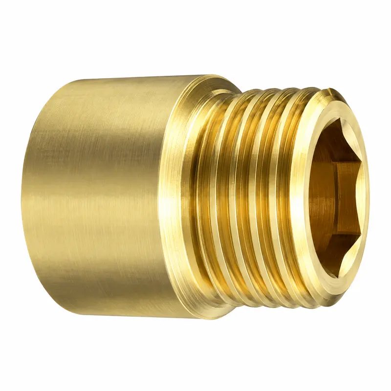 Mini Prolongador de Latão 1/2" com Sextavado Interno Roco