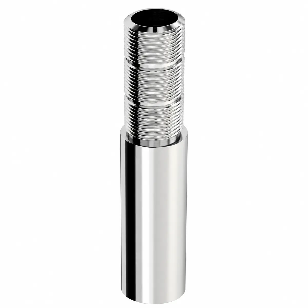 Extensão Superlonga Cromada 1/2" Macho x Fêmea com Rosca Ajustável Roco