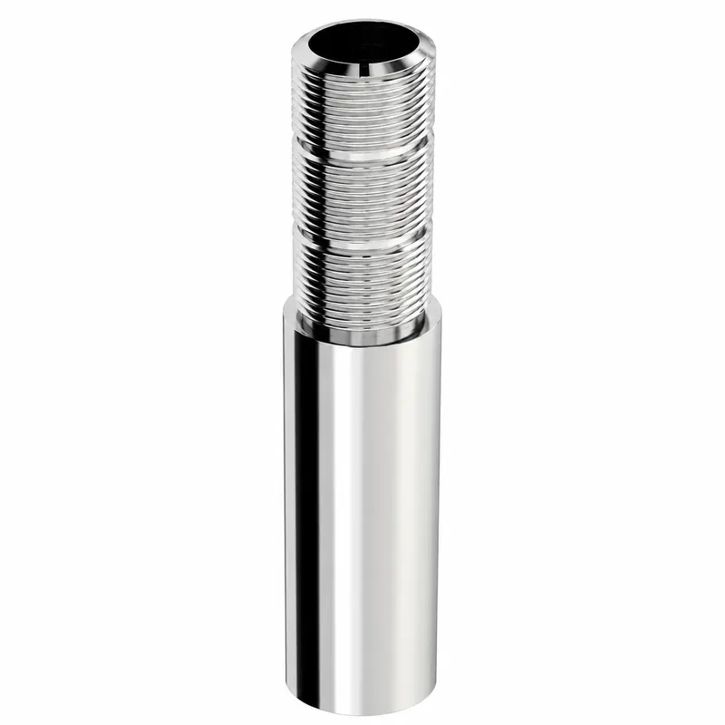 Extensão Superlonga Cromada 1/2" Macho x Fêmea com Rosca Ajustável Roco