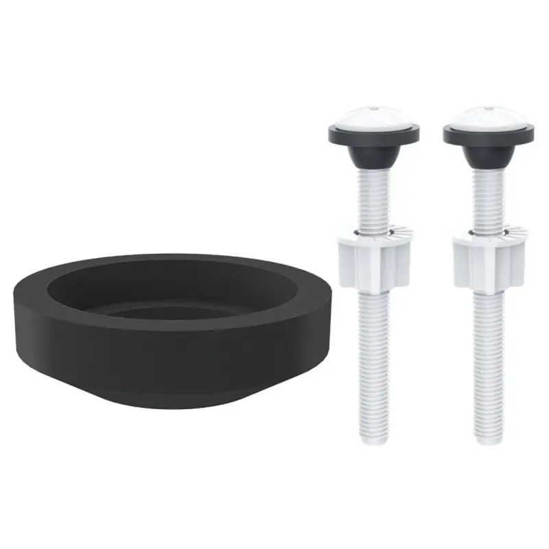 Kit de Vedação e Fixação com Anel e Parafusos para Caixa Acoplada Roco