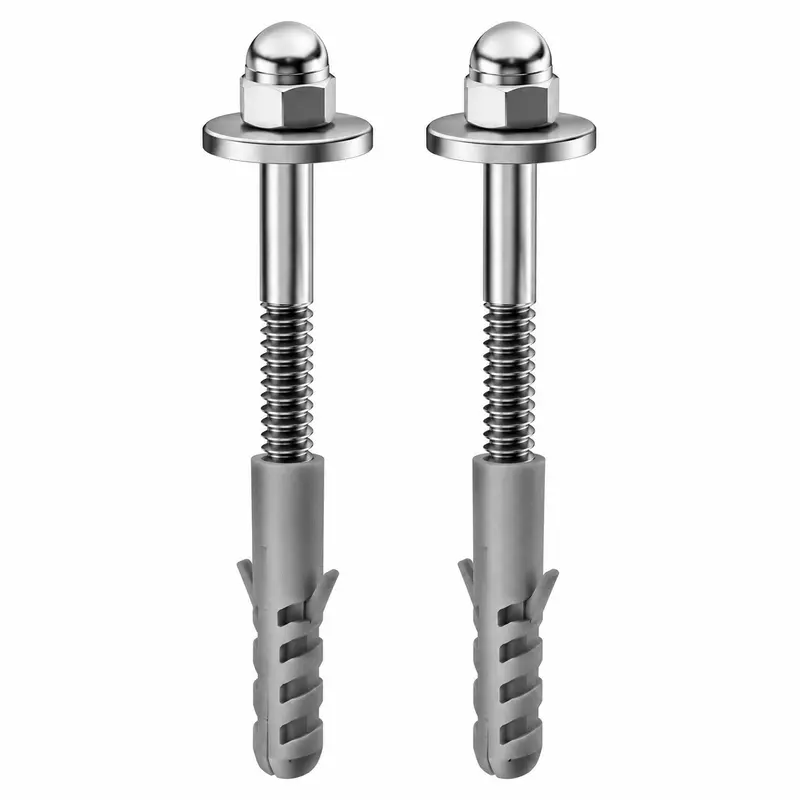 Kit de Fixação para Vaso Sanitário B10 em Aço Inox 304 10 x 90 mm Roco