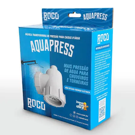 Válvula Transferidora de Pressão AquaPress para Caixa d'Água Roco
