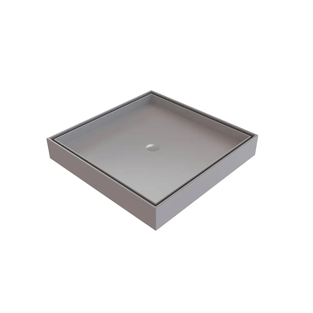 Ralo Quadrado Premium Invisível 15 x 15 cm para Revestimento Estrela