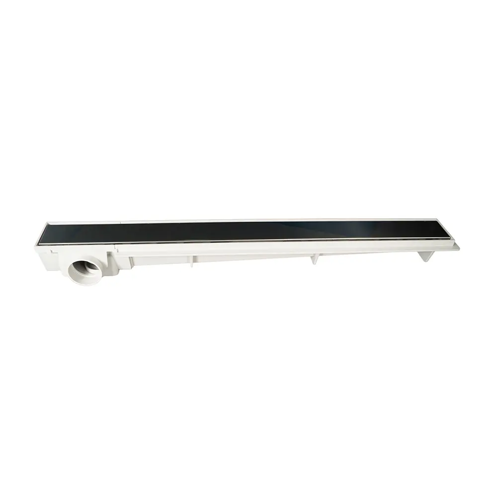 Ralo Linear Inox Black com Grelha Oculta 5 x 70 cm Estrela