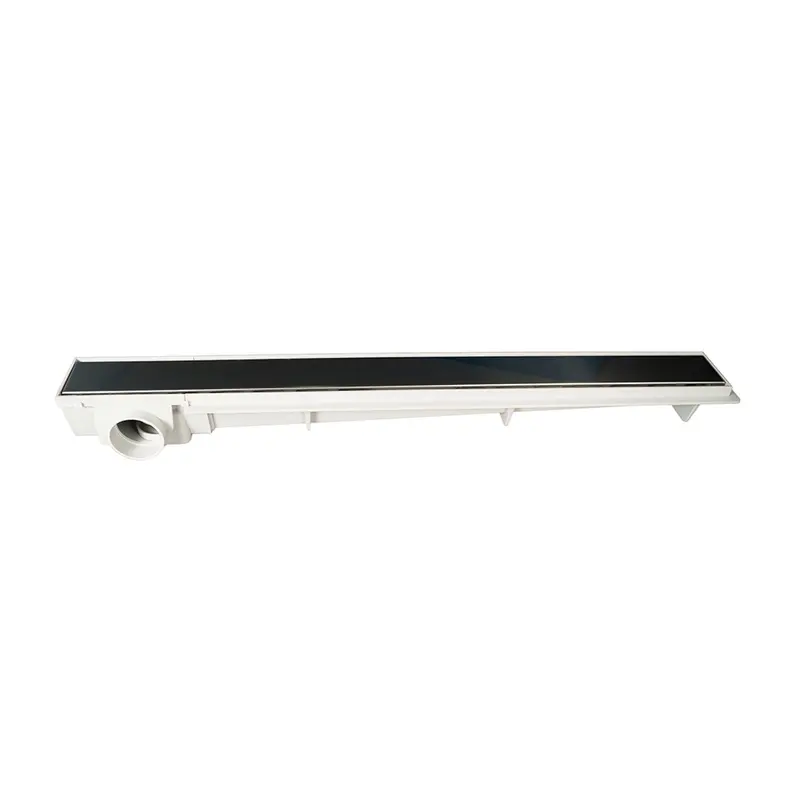 Ralo Linear Inox Black com Grelha Oculta 5 x 70 cm Estrela