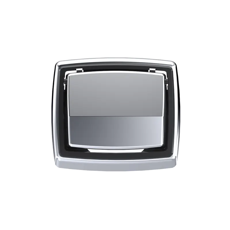 Acabamento Clean em ABS Cromado para Válvula de Descarga Hydra Max e Docol Pádova