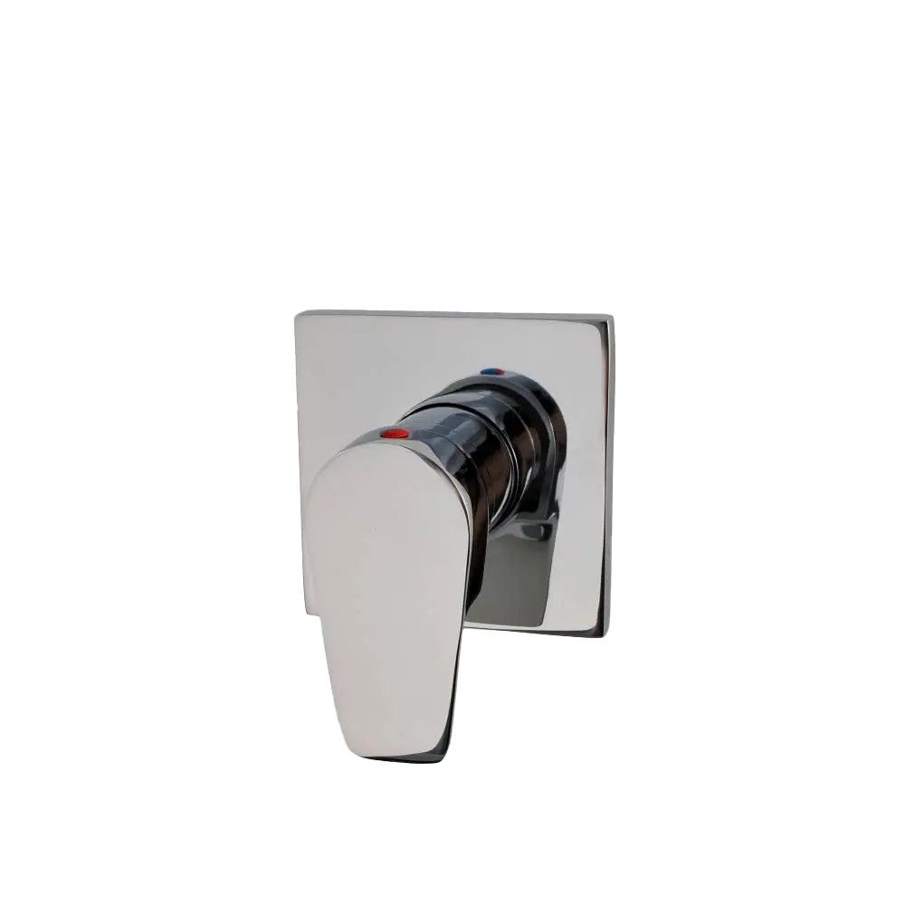 Acabamento Monocomando LED Cromado para Chuveiro e Ducha Higiênica