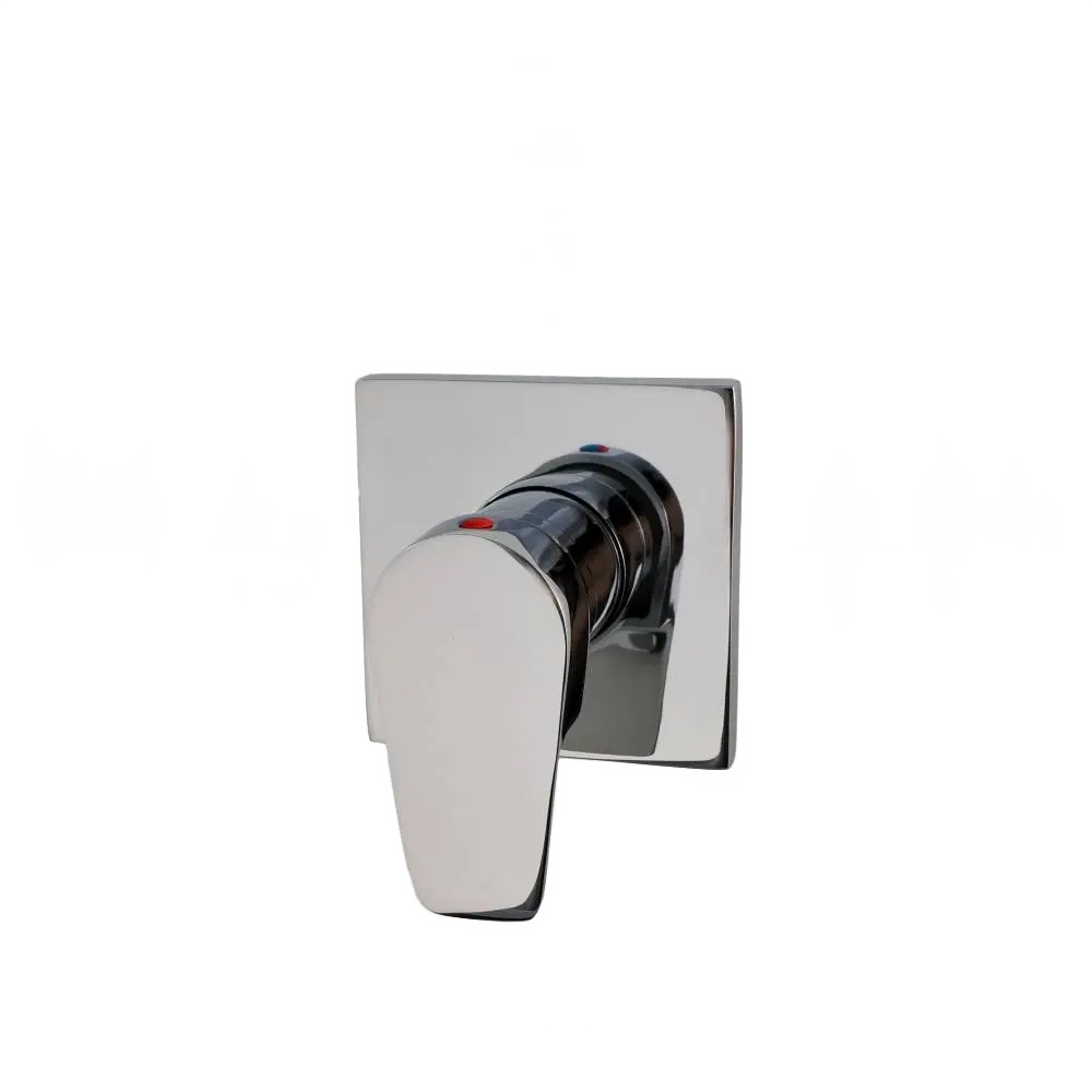 Acabamento Monocomando LED Cromado para Chuveiro e Ducha Higiênica