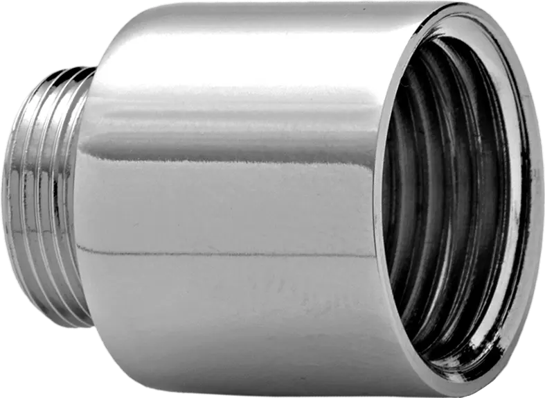 Bucha de Redução para Mictório Rosca Nº 0 Macho x 1/2" Fêmea Cromada Blukit