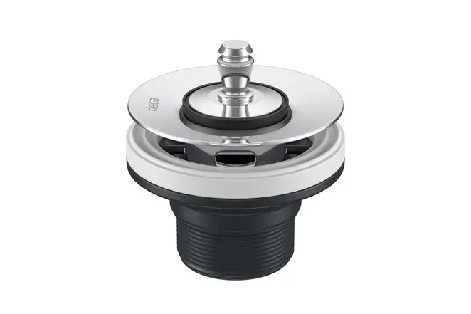 Válvula para Lavatório Universal 7/8" com Tampa Cromada 1602