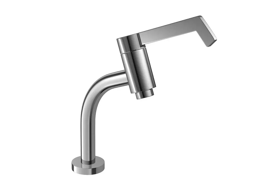 Torneira de Mesa Bica Alta Link Conforto Cromada