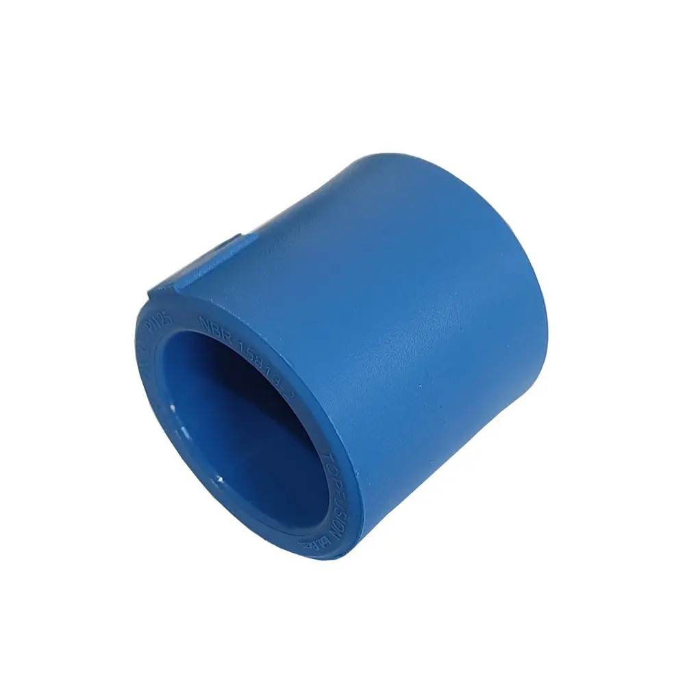 Luva PPR Azul 50mm para Ar Comprimido
