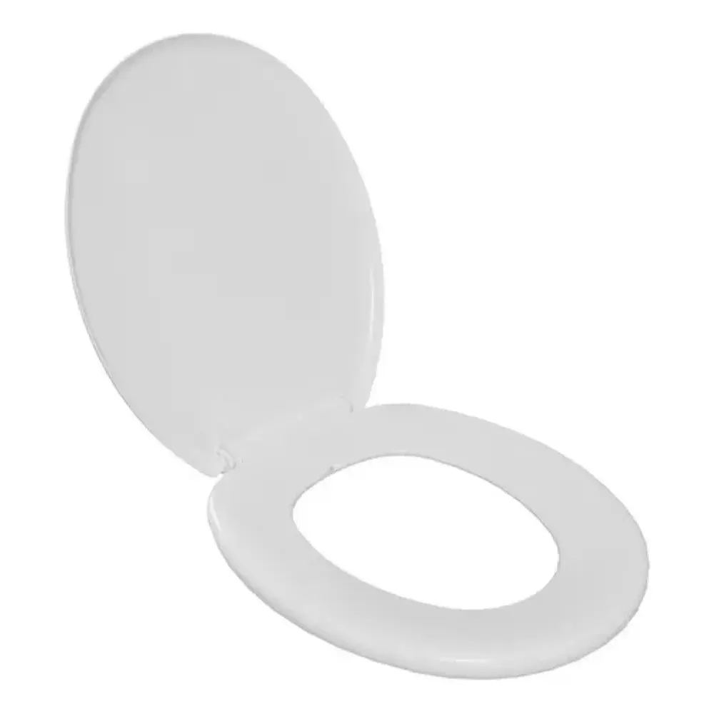 Assento Sanitário Oval Universal Almofadado Slim Branco Astra