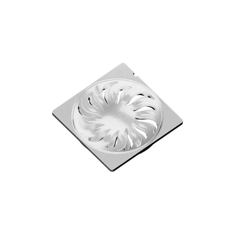 Grelha Quadrada 100mm Abre e Fecha Tigre