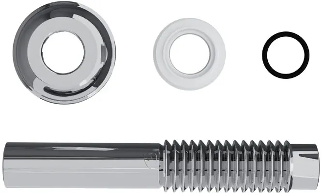 Tubo de Ligação Flexível Cromado 26cm Blukit