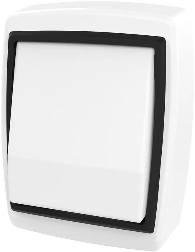 Acabamento Hydra Luxo Branco para Válvula de Descarga