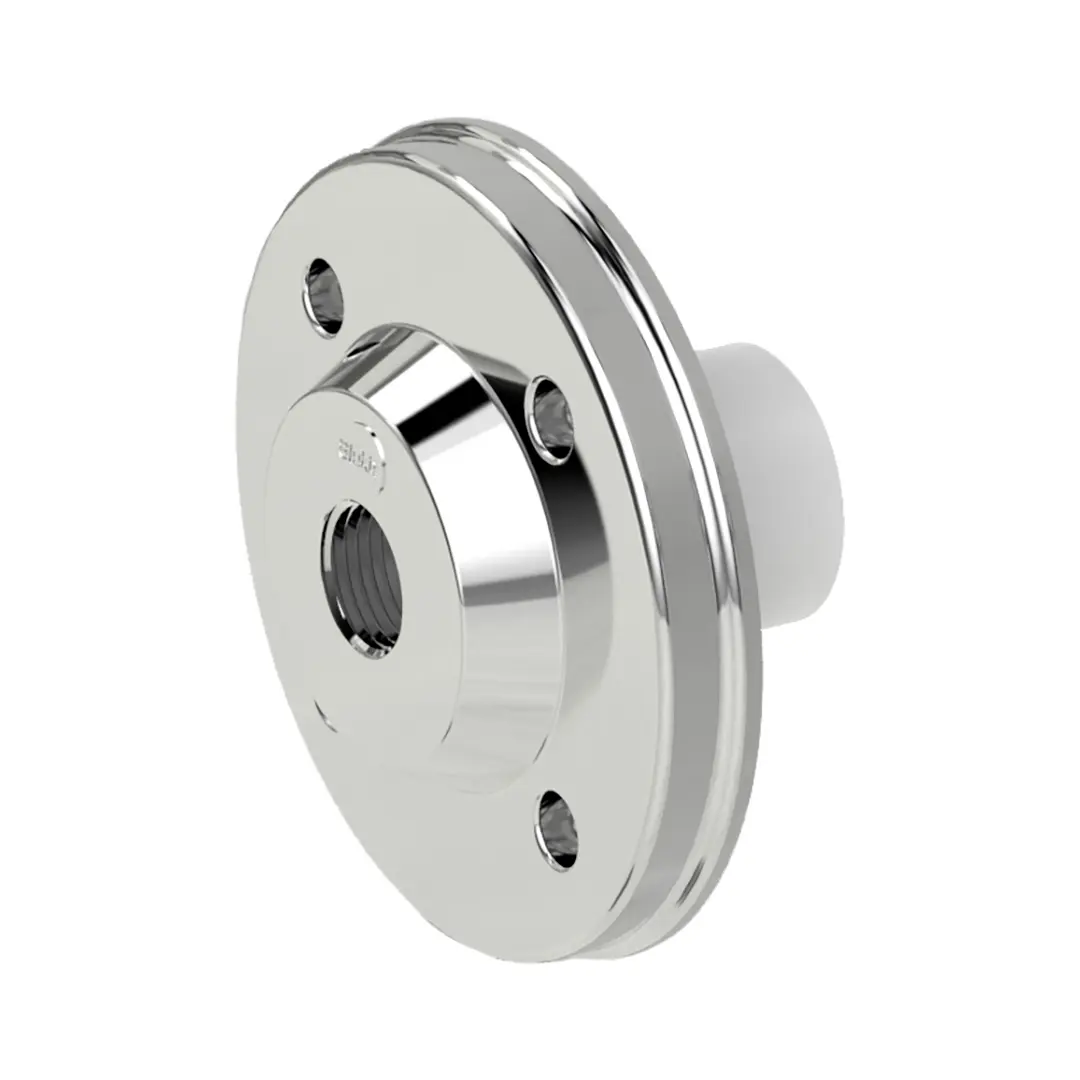 Conversor Cromado de Válvula de Descarga para Caixa Acoplada DN38 x 1/2" Blukit