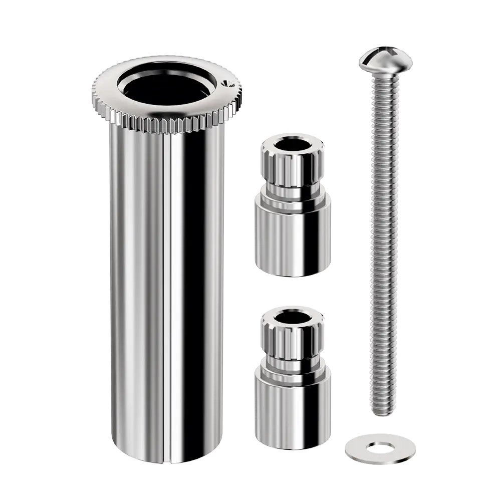 Prolongador para Registro Deca 20 mm em ABS Cromado Censi