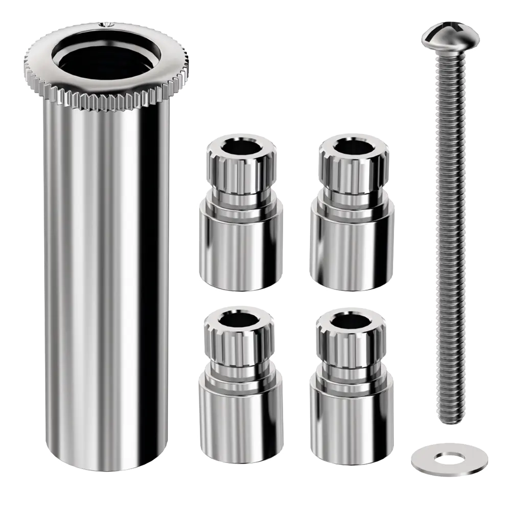 Prolongador para Registro Deca 40 mm em ABS Cromado Censi