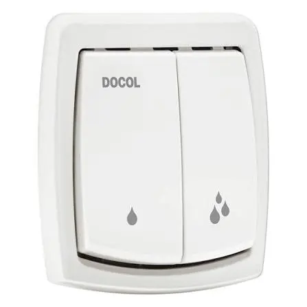 Acabamento para Válvula de Descarga SalvÁgua Box Branco Docol
