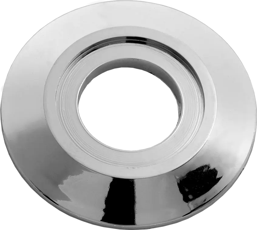 Canopla Redonda 1/2" em ABS Cromado 56 mm x 6 mm Blukit