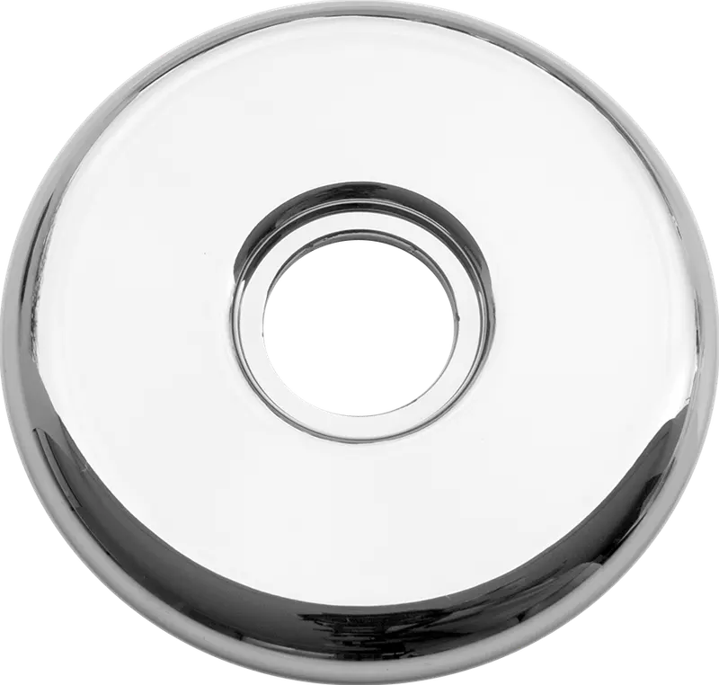 Canopla Redonda 1/2" em ABS Cromado 80 mm x 7 mm Blukit