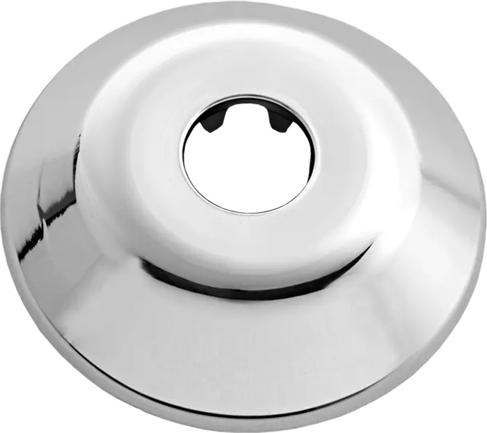 Canopla Redonda 1/2" em ABS Cromado 60 mm x 20 mm Blukit