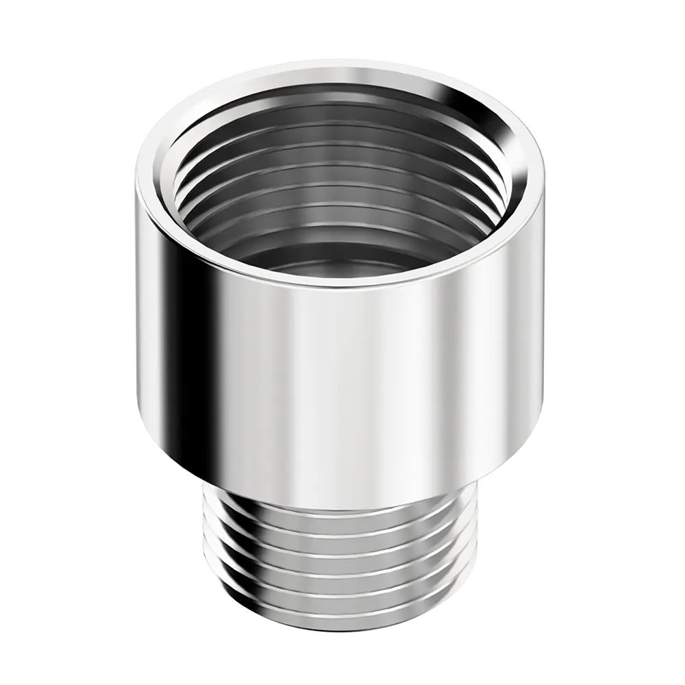 Redução Invertida de Latão Cromado de 3/4" x 1/2" Censi (ref. 85100)