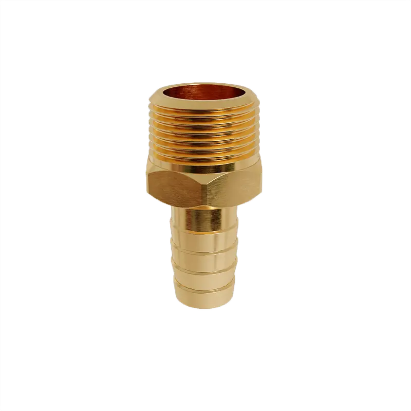 Espigão de Latão Rosca Macho 3/4" x Bico para Mangueira 1/2" Censi
