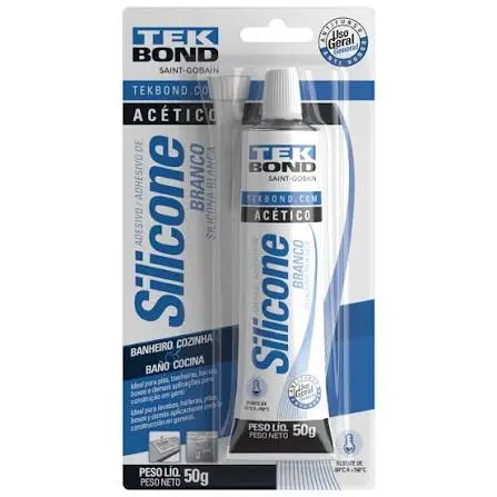 Silicone Branco 50 g Tekbond