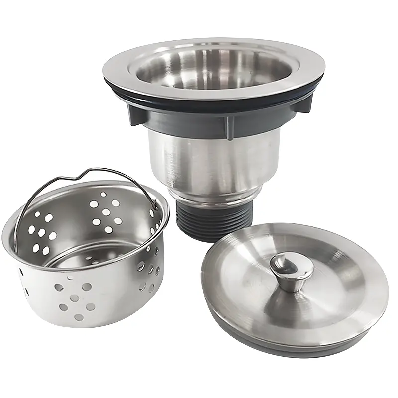 Válvula para Pia Inox 4.1/2 com Cesto