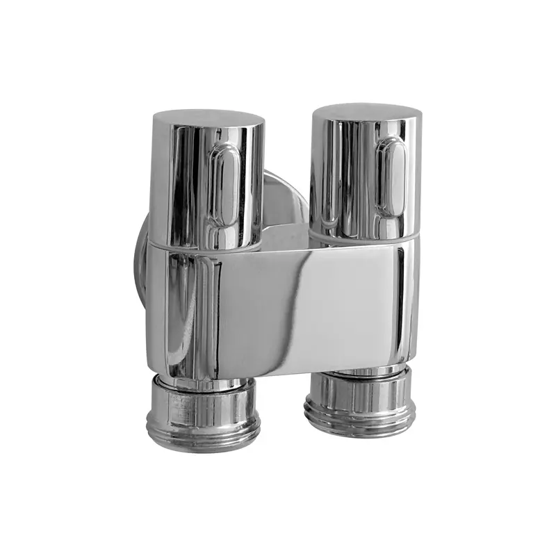 Registro Duplo Universal Inteligente 1/2" e 3/4" Inox Cromado