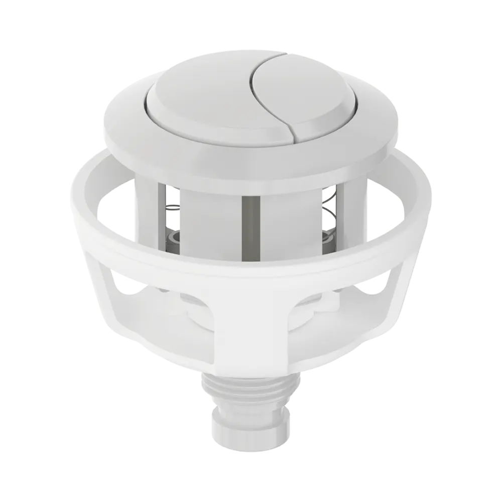 Acionador Superior Branco para Caixa Acoplada Dual Flush Censi e Deca Censi (ref. 94900)