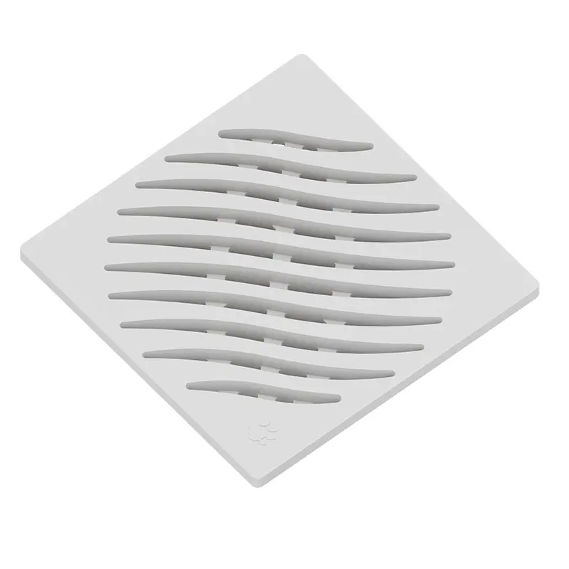 Grelha Quadrada Branca 150mm Eco Tigre