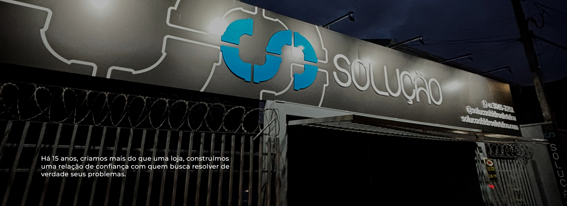 Fachada da Solução Hidroelétrica - Imagem 1 de 5